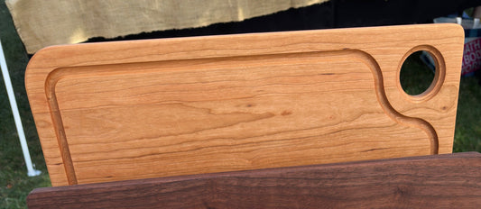 Large cherry cutting board